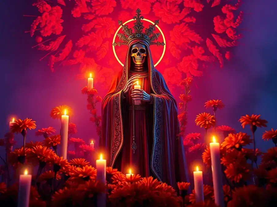 que significa soñar con la santa muerte