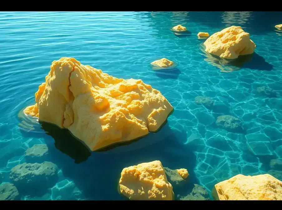 Soñar con azufre y agua