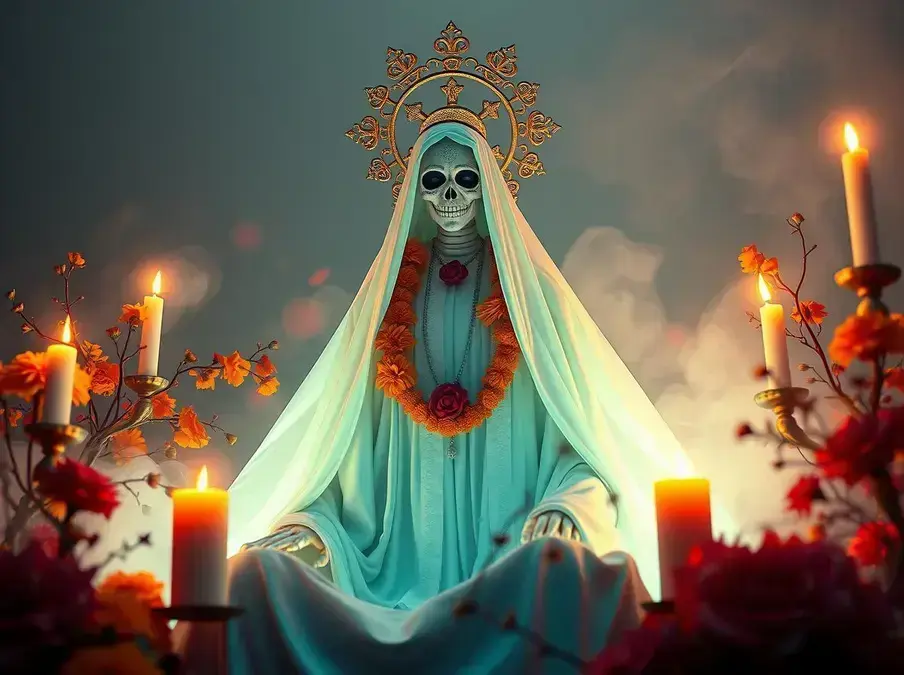 Soñar con la santa muerte blanca