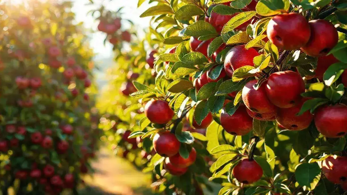 Soñar con muchas manzanas rojas