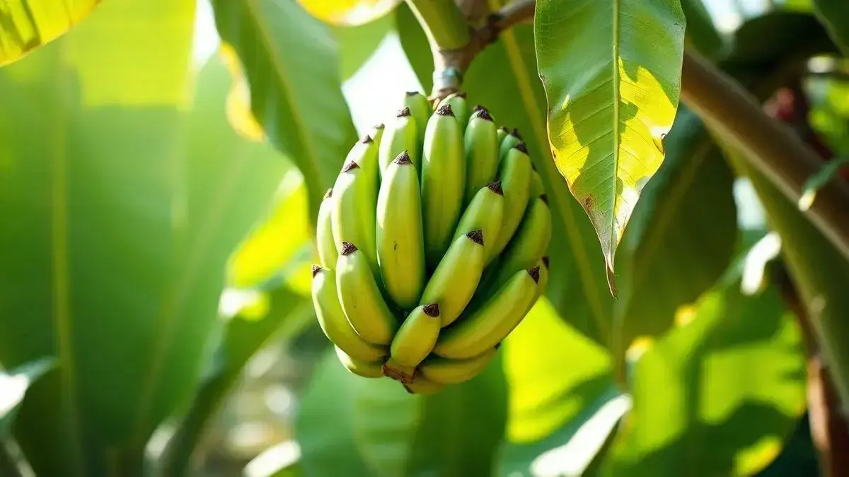 Soñar con racimo de plátano verde