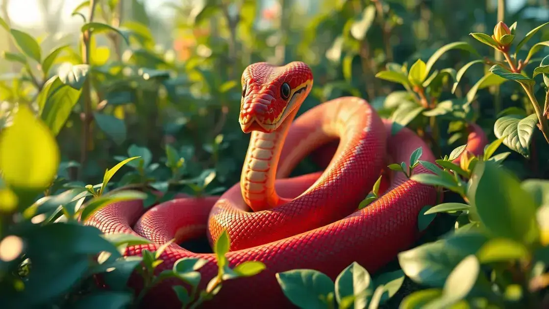 soñar con serpiente coral