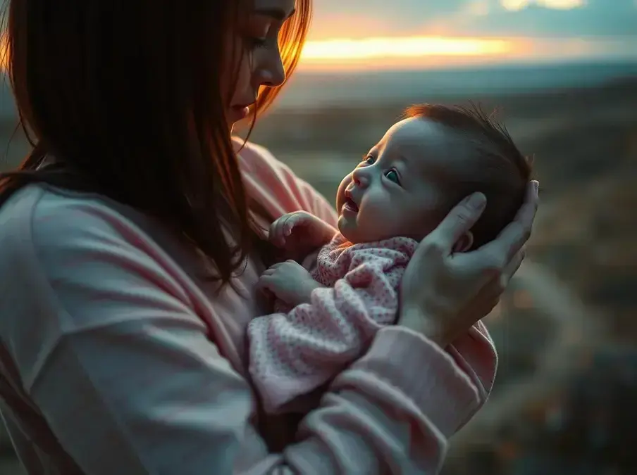 Soñar con un bebe en brazos que no es mio