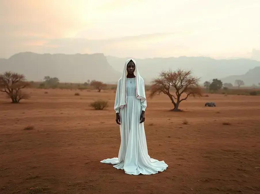 Soñar con una persona muerta vestida de blanco