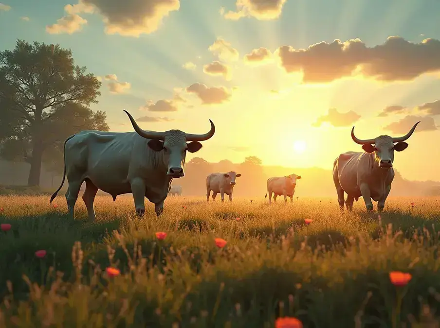 Soñar con vacas y toros