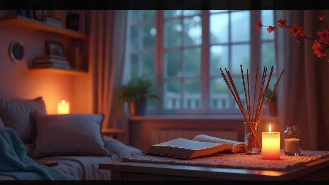 4 Incensos e Velas Aromáticas para Melhorar sua Concentração